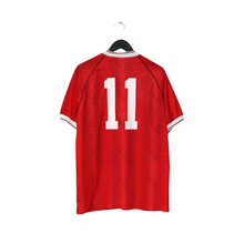 Load image into Gallery viewer, 1990/92 Kanchelskis #11 Manchester United Retro adidas Home Football Shirt (M/L)0
