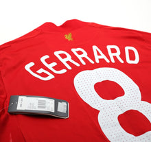 Load image into Gallery viewer, 2008/10 GERRARD #8 Liverpool Vintage adidas UCL Home Football Shirt (M) BNWT
