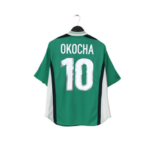 Load image into Gallery viewer, 1998/00 Okocha #10 Nigeria Vintage Nike Football Shirt (M) World Cup 981
