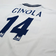 Load image into Gallery viewer, 1997/99 Ginola #14 Tottenham Hotspur Vintage PONY Home Football Shirt (XL)12
