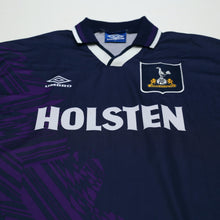 Load image into Gallery viewer, 1994/95 Klinsmann #18 Tottenham Hotspur Vintage Umbro Away Football Shirt (L)4
