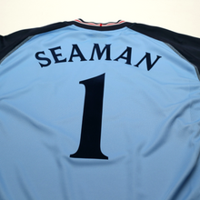 Load image into Gallery viewer, 2002/03 Seaman #1 England Vintage Umbro GK Football Shirt (XL) 2002 WC10
