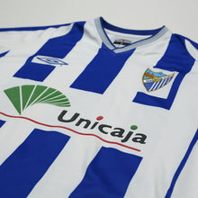 Load image into Gallery viewer, 2001/03 D. Silva #9 Malaga Vintage Umbro Home Football Shirt (L)4
