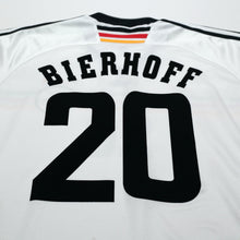 Load image into Gallery viewer, 1998/00 Bierhoff #20 Germany Vintage adidas Home Football Shirt (L) WC 9811

