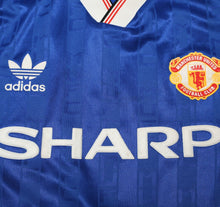Load image into Gallery viewer, 1988/90 ROBSON #7 Manchester United adidas Originals Away Football Shirt (XL)
