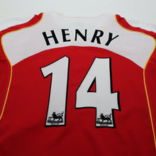 Load image into Gallery viewer, 2004/05 Henry #14 Arsenal Vintage Nike Home Football Shirt (XL)7
