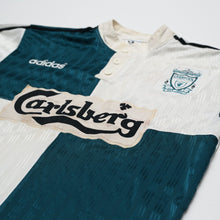 Load image into Gallery viewer, 1995/96 Liverpool Vintage adidas Away Football Shirt (S/M)4
