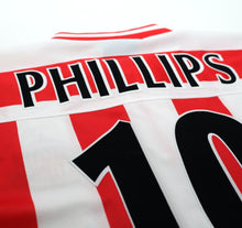 Load image into Gallery viewer, 1999/00 PHILLIPS #10 Sunderland Vintage Asics Home Football Shirt (L)
