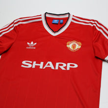 Load image into Gallery viewer, 1983/84 Robson #7 Manchester United adidas Originals Home Football Shirt (S/M)2
