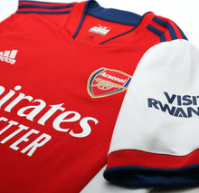 Load image into Gallery viewer, 2021/22 SAKA #7 Arsenal adidas Home Football Shirt Jersey (M)
