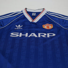 Load image into Gallery viewer, 1988/90 Robson #7 Manchester United adidas Originals Away Football Shirt (S)3
