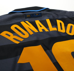1997/98 RONALDO #10 Inter Milan Vintage Umbro Third Football Shirt (M)