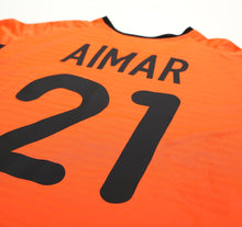Load image into Gallery viewer, 2001/02 AIMAR #21 Valencia Vintage Nike Away Football Shirt Jersey (L)
