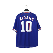 Load image into Gallery viewer, 1998/00 Zidane #10 France Vintage adidas Home Football Shirt (XL) World Cup 980
