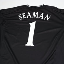 Load image into Gallery viewer, 2002/03 Seaman #1 England Vintage Umbro GK Football Shirt (L) 2002 WC Brazil9
