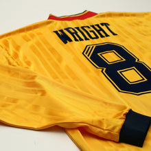 Load image into Gallery viewer, 1993/94 Wright #8 Arsenal Retro adidas Equipment Away L/S Football Shirt (S/M)10
