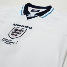 Load image into Gallery viewer, 1995/97 Shearer #9 England Retro Umbro Football Shirt (L) Euro 96 Netherlands4

