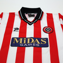 Load image into Gallery viewer, 2000/02 Sheffield United Vintage Patrick Home Football Shirt (M)3
