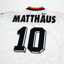 Load image into Gallery viewer, 1990 Matthaus #10 Germany Vintage adidas Football Shirt (S) USA 948

