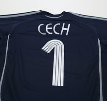 Load image into Gallery viewer, 2006/08 CECH #1 Chelsea Vintage adidas UCL Goalkeeper Football Shirt (S)11
