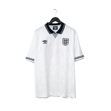 Load image into Gallery viewer, 1990/92 Gascoigne #19 England Retro Umbro Home Football Shirt (XL) Italia 901
