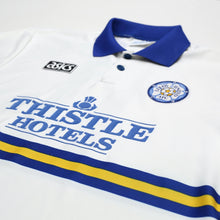 Load image into Gallery viewer, 1993/95 Speed #11 Leeds United Vintage ASICS Home Football Shirt (L)4
