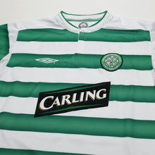 Load image into Gallery viewer, 2003/04 Larsson #7 Celtic Vintage Umbro European Home Football Shirt (M)2
