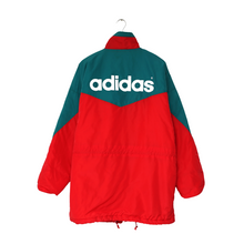 Load image into Gallery viewer, 1992/93 LIVERPOOL Vintage adidas Football Bench Coat Jacket (L) 42/441
