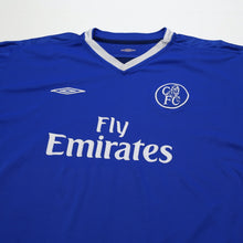 Load image into Gallery viewer, 2003/05 Drogba #15 Chelsea Vintage Umbro UCL Home Football Shirt (XL)2
