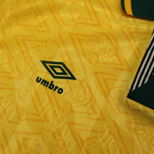 Load image into Gallery viewer, 1991/93 Brazil Vintage Umbro Home Football Shirt (L)8
