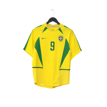 Load image into Gallery viewer, 2002/04 Ronaldo #9 Brazil Vintage Nike Home Football Shirt (S)1

