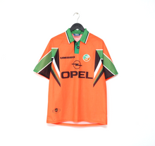 Load image into Gallery viewer, 1997/98 KEANE #6 Ireland Vintage Umbro Away Football Shirt (L)
