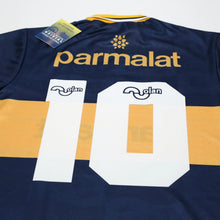 Load image into Gallery viewer, 1995/96 Maradona #10 Boca Juniors Olan Reissue Parmalat SS Shirt 42 (L) BNWT10
