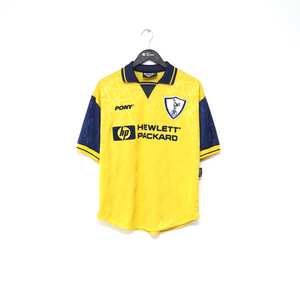 1996/97 SHERINGHAM #10 Tottenham Hotspur Vintage PONY Away Football Shirt (M)