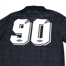 Load image into Gallery viewer, 1990 New Order x Umbro Retro Blackout Football Shirt (S) Italia 90 England8
