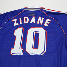 Load image into Gallery viewer, 1998/00 Zidane #10 France Vintage adidas Home Football Shirt (XL) World Cup 9810
