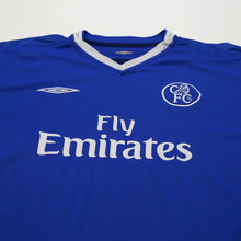 Load image into Gallery viewer, 2003/05 Drogba #15 Chelsea Vintage Umbro UCL Home Football Shirt (XL)3

