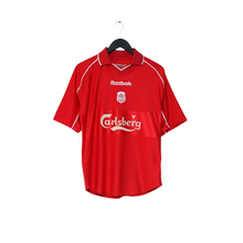 Load image into Gallery viewer, 2000/02 Gerrard #17 Liverpool Vintage Reebok Home Football Shirt (S)1
