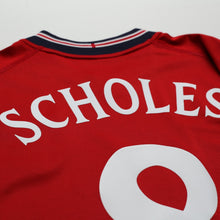 Load image into Gallery viewer, 2002/04 Scholes #8 England Vintage Umbro Away Football Shirt (XXL) Argentina WC14
