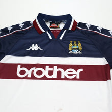 Load image into Gallery viewer, 1997/99 Manchester City Vintage Kappa Football Training Shirt (S)2
