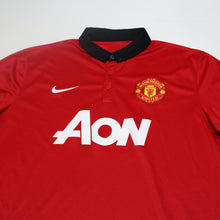 Load image into Gallery viewer, 2013/14 Jones #4 Manchester United Vintage Home Football Shirt (XL)
