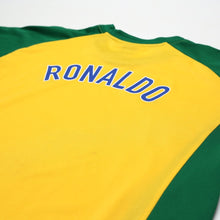 Load image into Gallery viewer, 1998 Ronaldo R9 Brazil Vintage Nike Football Training Shirt (L)9

