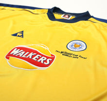 Load image into Gallery viewer, 1999/01 LEICESTER CITY Vintage LCS Away Worthington Cup Final Football Shirt XL
