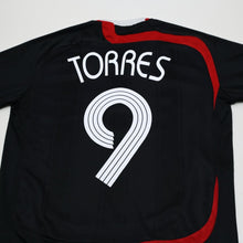 Load image into Gallery viewer, 2007/08 Torres #9 Liverpool Vintage adidas Third L/S Football Shirt (S)9

