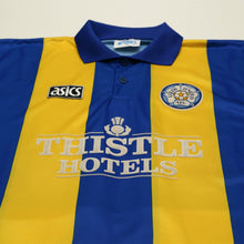 Load image into Gallery viewer, 1993/95 Speed #11 Leeds United Vintage ASICS Away Football Shirt (XXL)3

