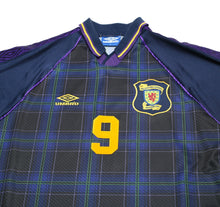 Load image into Gallery viewer, 1994/96 McCOIST #9 Scotland  Euro 96 Umbro Home Football Shirt (L) Rangers
