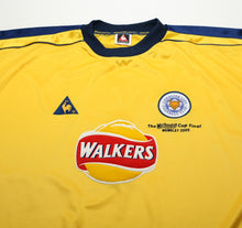 Load image into Gallery viewer, 1999/01 LEICESTER CITY Vintage LCS Away Worthington Cup Final Football Shirt XL
