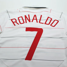 Load image into Gallery viewer, 2003/04 Ronaldo #7 Manchester United Vintage Nike Third Football Shirt (S)9
