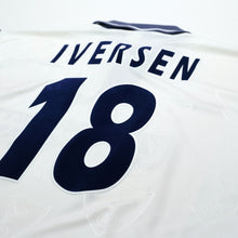 Load image into Gallery viewer, 1995/97 Iversen #18 Tottenham Hotspur Vintage PONY Home Football Shirt (L)12
