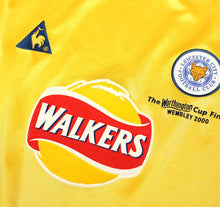Load image into Gallery viewer, 1999/01 LEICESTER CITY Vintage LCS Away Worthington Cup Final Football Shirt XL
